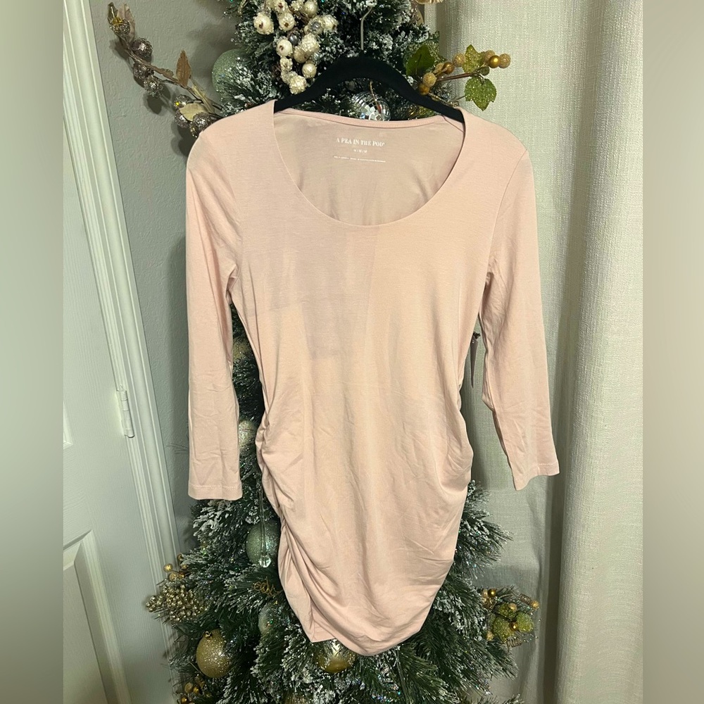 Pea in a pod maternity blouse/long sleeved shirt